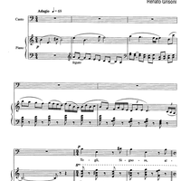 Preghiere (Prayers) - Score