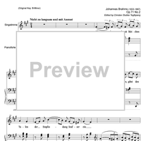 An den Mond Op.71 No. 2