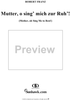 Six Songs, op. 10, no. 3: Mother, Oh Sing Me to Rest!  (Mutter, o sing' mich zur Ruh'!)