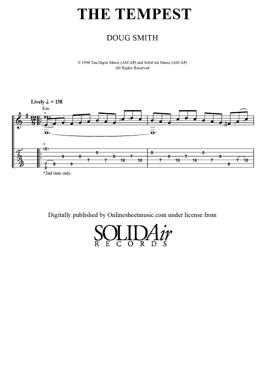 The Tempest (No MP3)