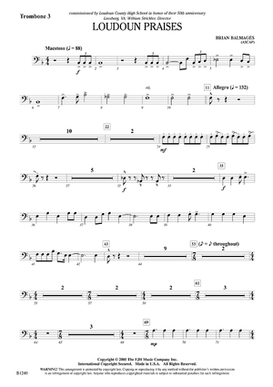 Loudoun Praises - Trombone 3