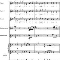 Messer Grillo re del prato - Score