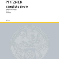 Sämtliche Lieder mit Klavierbegleitung