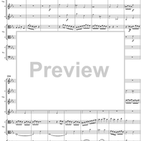 String Octet, Op. 20, Movement 4 - Score