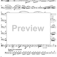 Piano Trio No. 4 - Cello