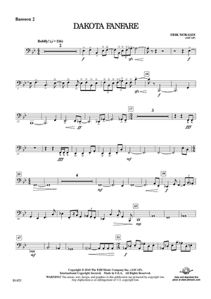 Dakota Fanfare - Bassoon 2