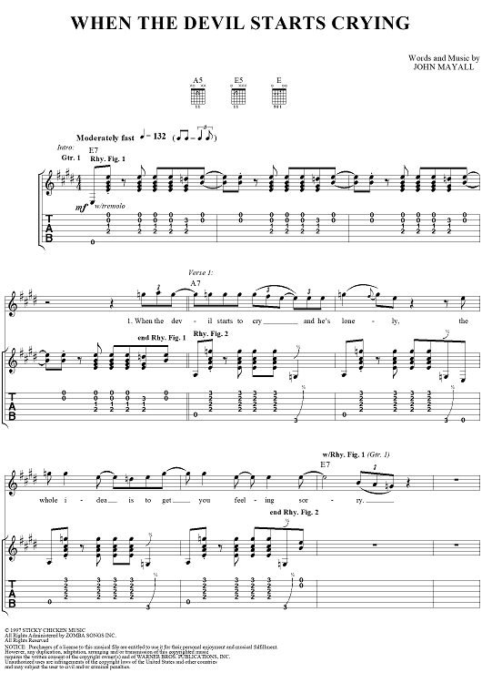 When the Devil Starts Crying