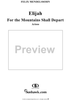 For the Mountains Shall Depart - No. 37 from "Elijah", part 2
