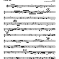 Prelude and Fugue VII - From "The Well-Tempered Clavier" - Clarinet in Bb