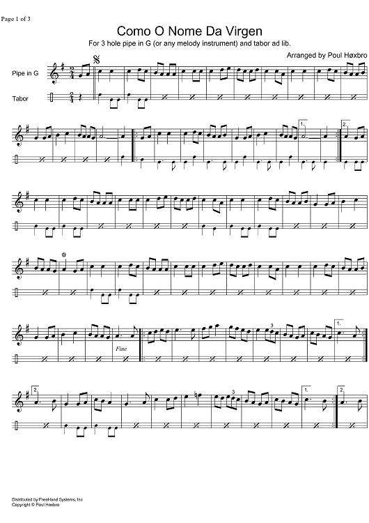 Come O Nome Da Virgen