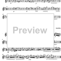 Sarabande and Allemande (from Op. 5 No. 3) - Flute