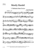 Mostly Handel - for String Trio - Violin 2 (for Viola)