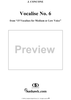 15 Vocalises for Medium or Low Voice, Op. 12: No. 6