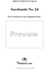 Sarabande - No. 2d from "Notebook of Anna Magdalena Bach" (1725)