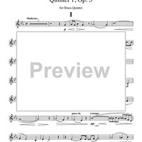 Quintet No. 1 - Trumpet 2