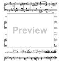 Three Songs - Piano Score