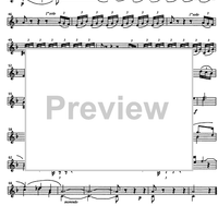 Per la Commermorazione di Antonia Canova [set of parts] - B-flat Clarinets 1 & 2