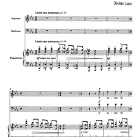 La gnot dai muarz (The night of the Dead) - piano reduction - Piano Score