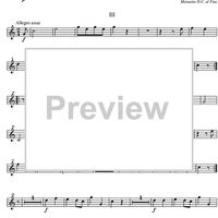 Divertimento F Major KV253 - Bassoon 1