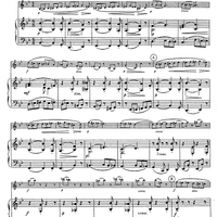 Chromatic Study (from Violin School) - Score