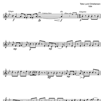 Birthday Variations Rossini - Clarinet