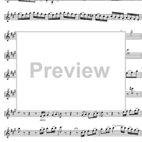 Sonata A Major - Violin