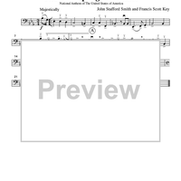 The Star Spangled Banner - Part 3 Cello or Bassoon