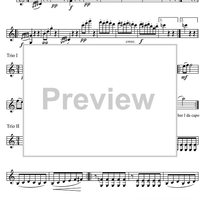 5 Minuets D89 - Violin 1