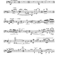 Ricercare sopra un corale - Cello