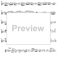 Flute Sonata in G Minor, Op. 2, No. 6 - Flute