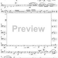 Piano Trio in B flat major    - HobXV/20 - Cello