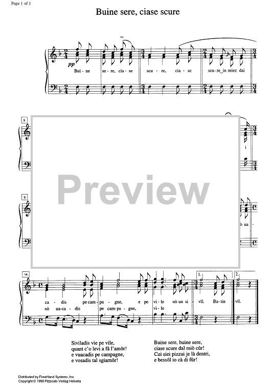 Buine sere, ciase scure