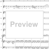 Viva! Viva l'invitto duce!, No. 14 from "Il Re Pastore", Act 2 (K208) - Full Score