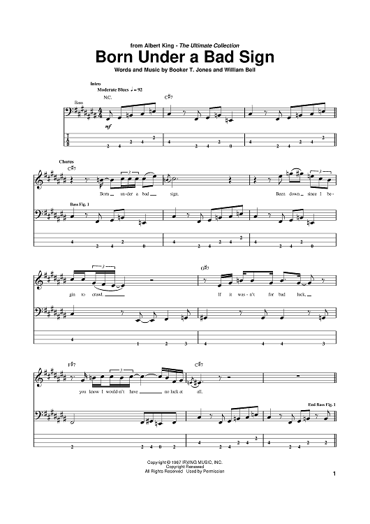 Born Under A Bad Sign