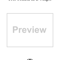 Trio Sonata in D Major, Op. 3, No. 2 - Flute/Oboe/Violin 2