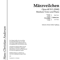 Märzveilchen Op.40 No. 1