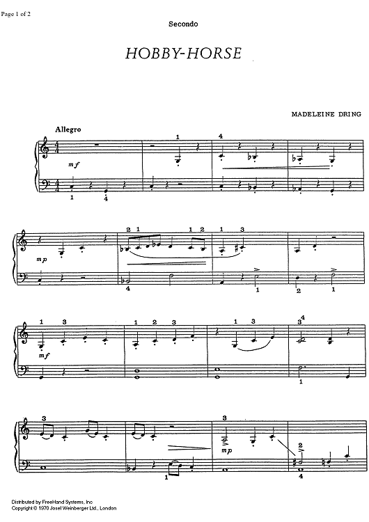 Hobby-Horse - Piano 2