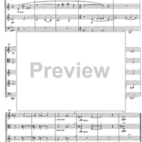 Suite per cinque - Score