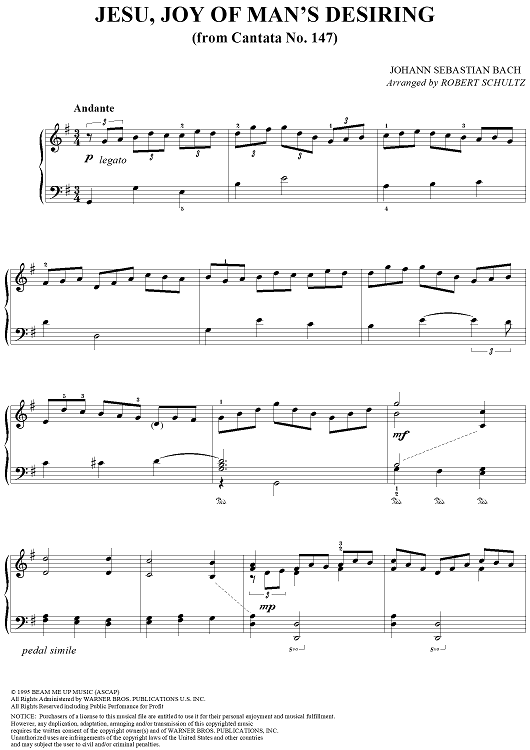 Jesu, Joy of Man's Desiring