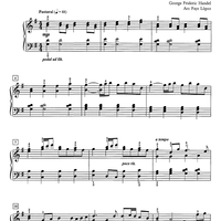 While Shepherds Watched Their Flocks - Inspired by Bach's "Sheep May Safely Graze"