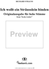 6 Lieder, Opus 68, No. 2, Ich wollt ein Sträusslein binden (Clemens Brentano)