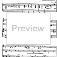 Destin (Symphonie à trois pour un drame) - Score