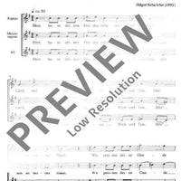 Friedensgruß - Choral Score