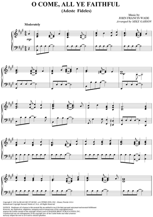 O Come, All Ye Faithful (Adeste Fideles)