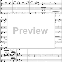 Divertimento No. 3 in E-Flat Major, K166 (K159d) - Score