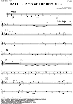Battle Hymn of the Republic - Trumpet 4