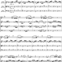 Flute Quartet No. 1, Movement 2 - Score