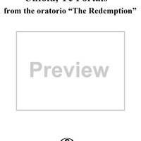 Unfold, Ye Portals - From "The Redemption"
