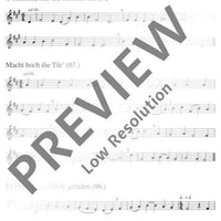 Zu Bethlehem geboren - 3rd Part In Eb (violin Clef): Alto Saxophone, H...