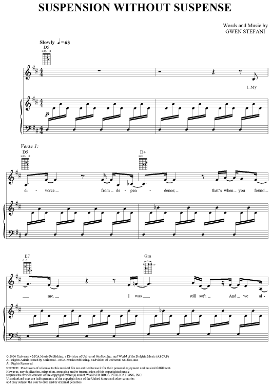 Suspension Without Suspense